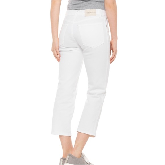 LUCKY BRAND AUTHENTIC JEANS straight leg 31 white - Picture 2 of 11